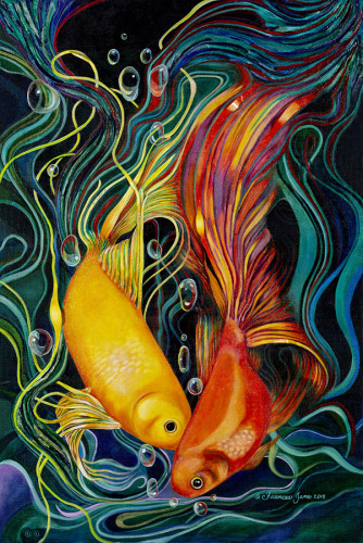 Obra de Arte Peces