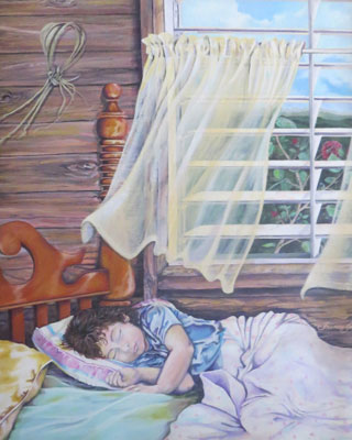 Obra de Arte La siesta